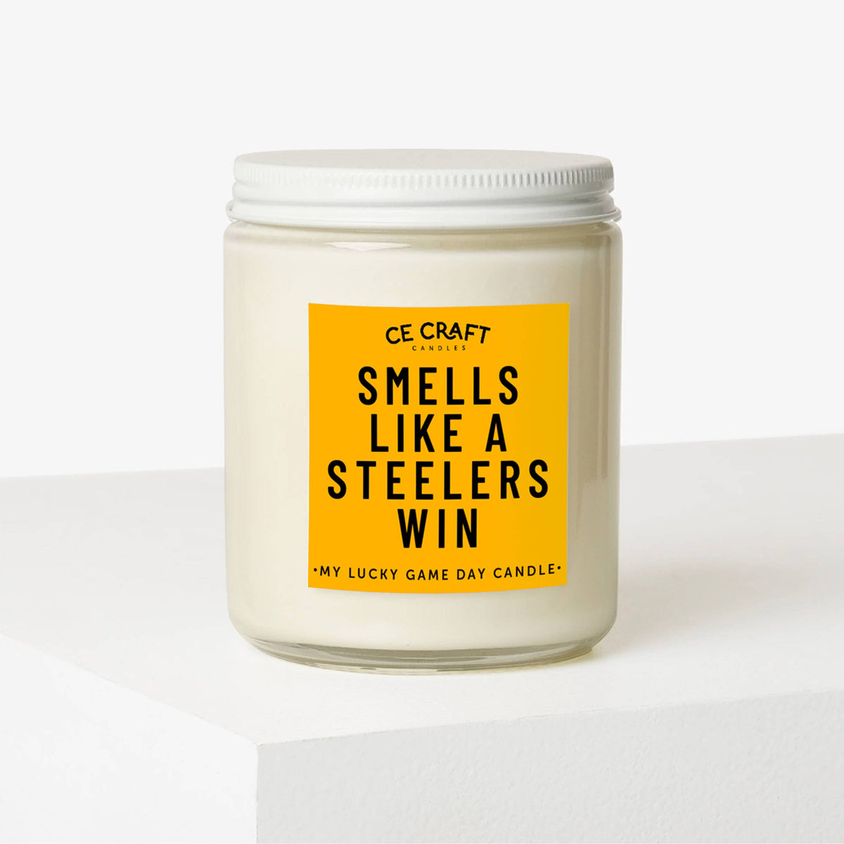 Steelers Win Candle