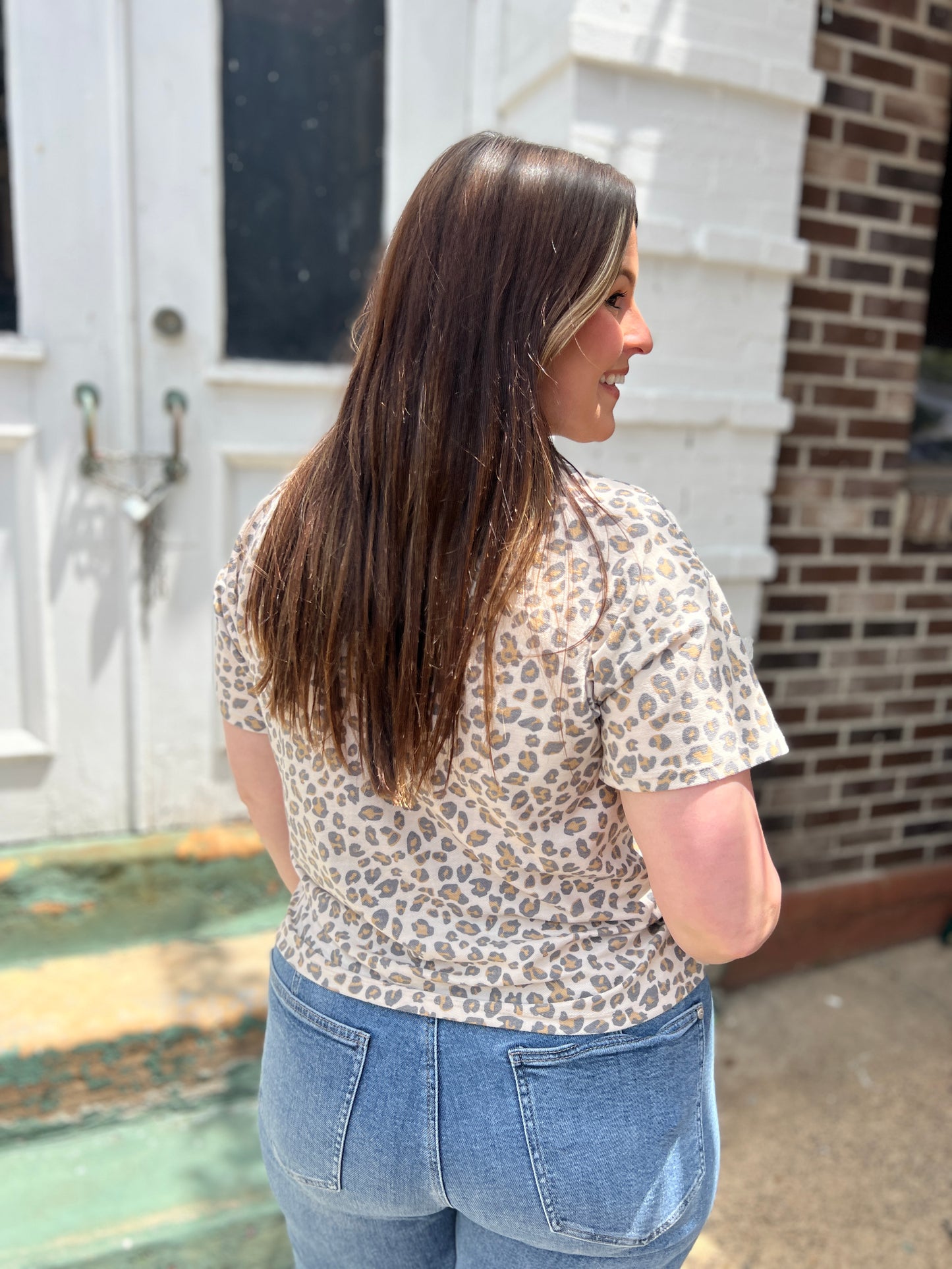 Run Run Cheetah Button-Up