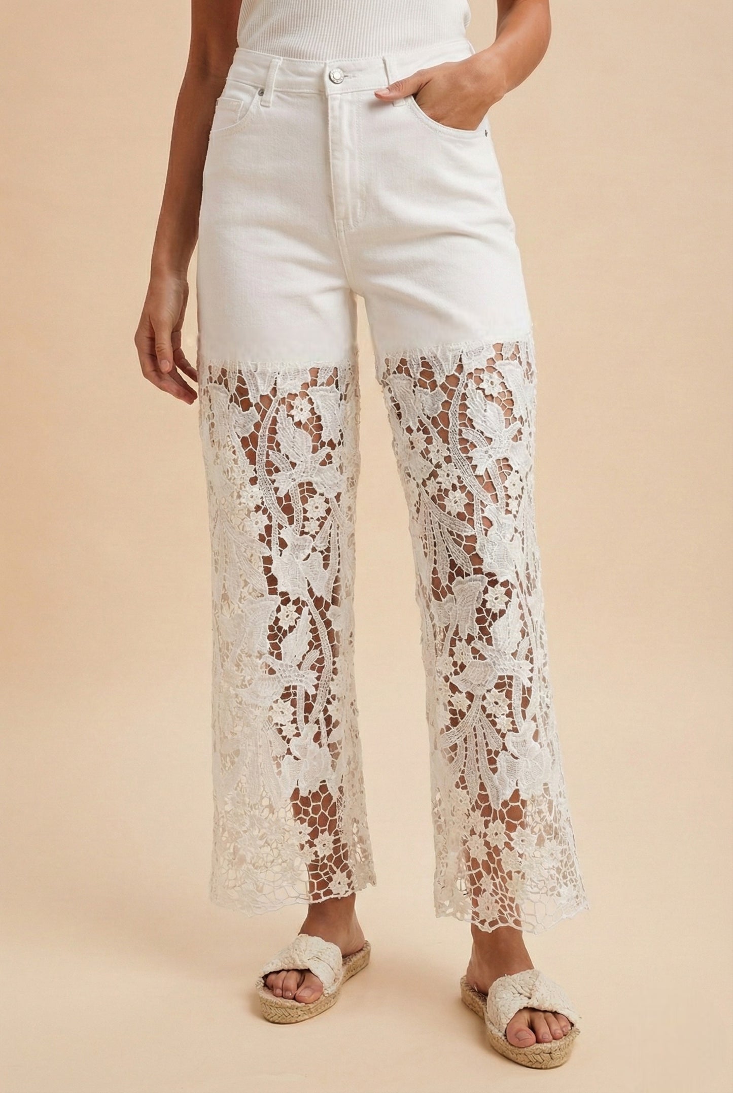 Good Day Lace Jeans