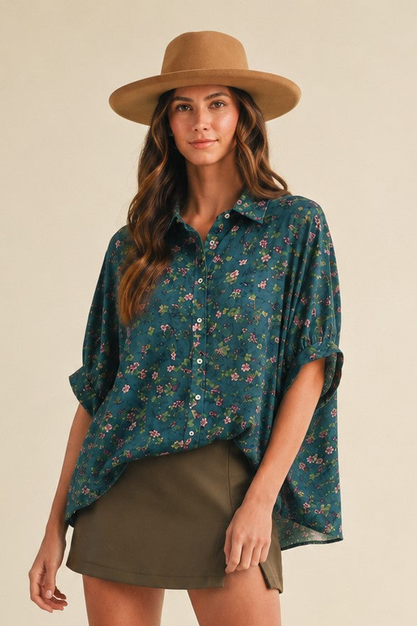 Ready For Anything Button-Down