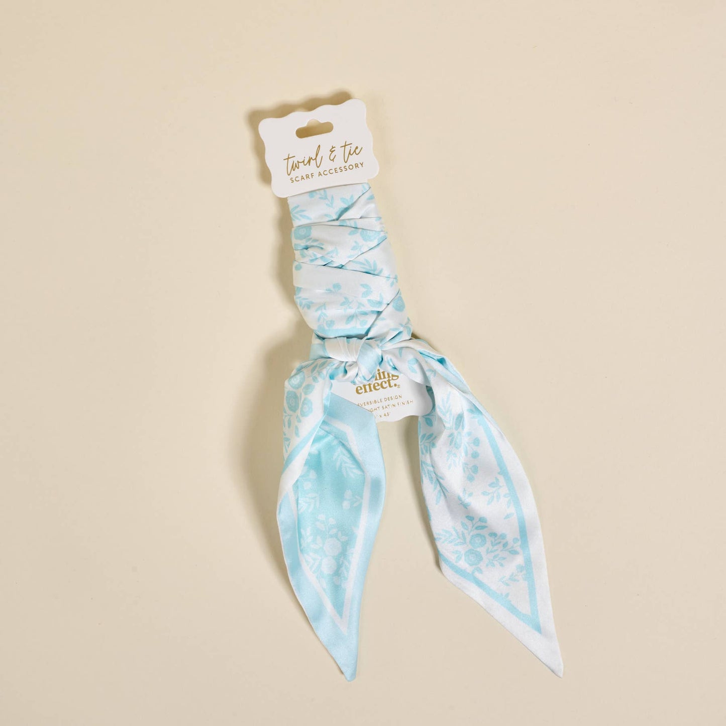 Something Blue Twirl & Tie Scarf