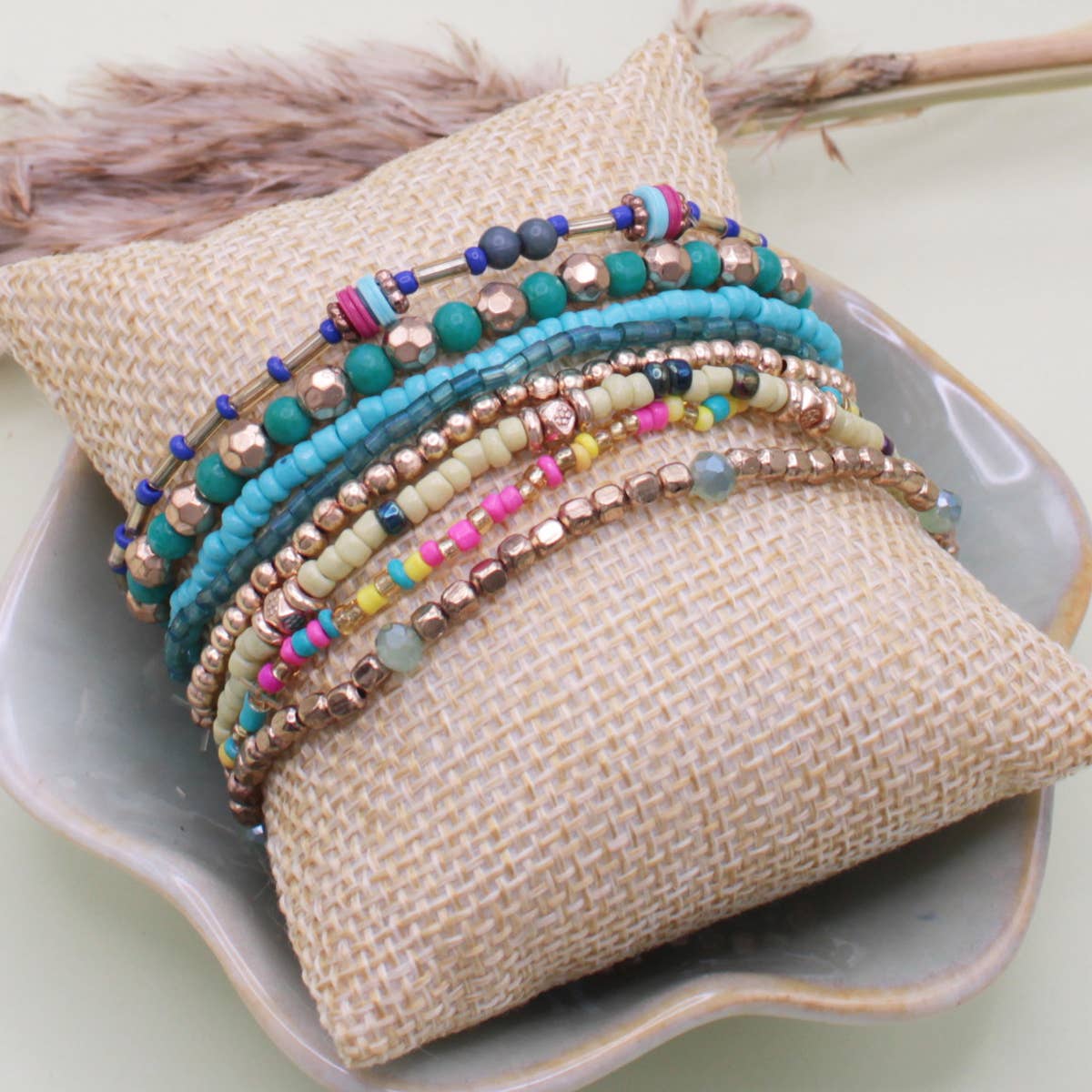 Summer Splash Stretch Bracelet Set