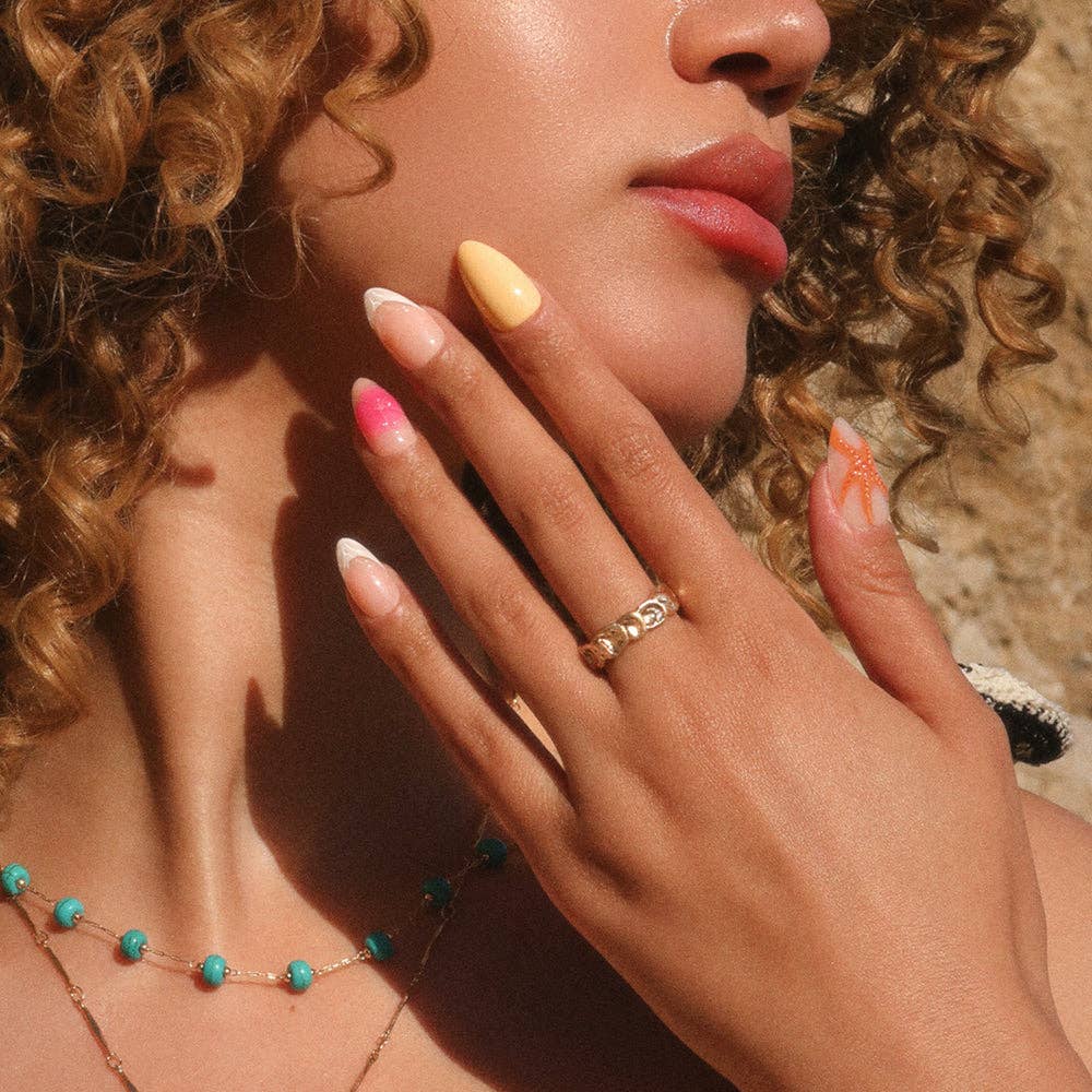 Sunset Tide Press-On Nails