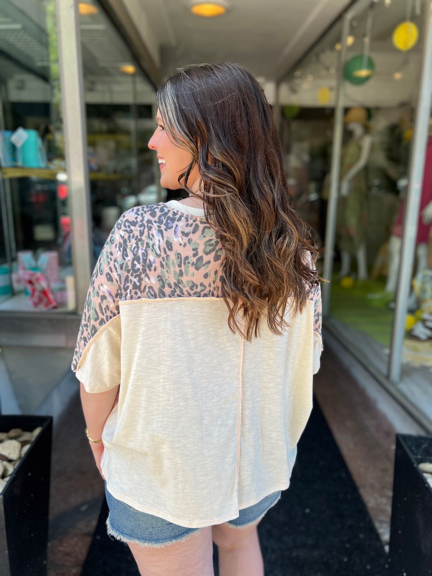 Night To Day Leopard Top