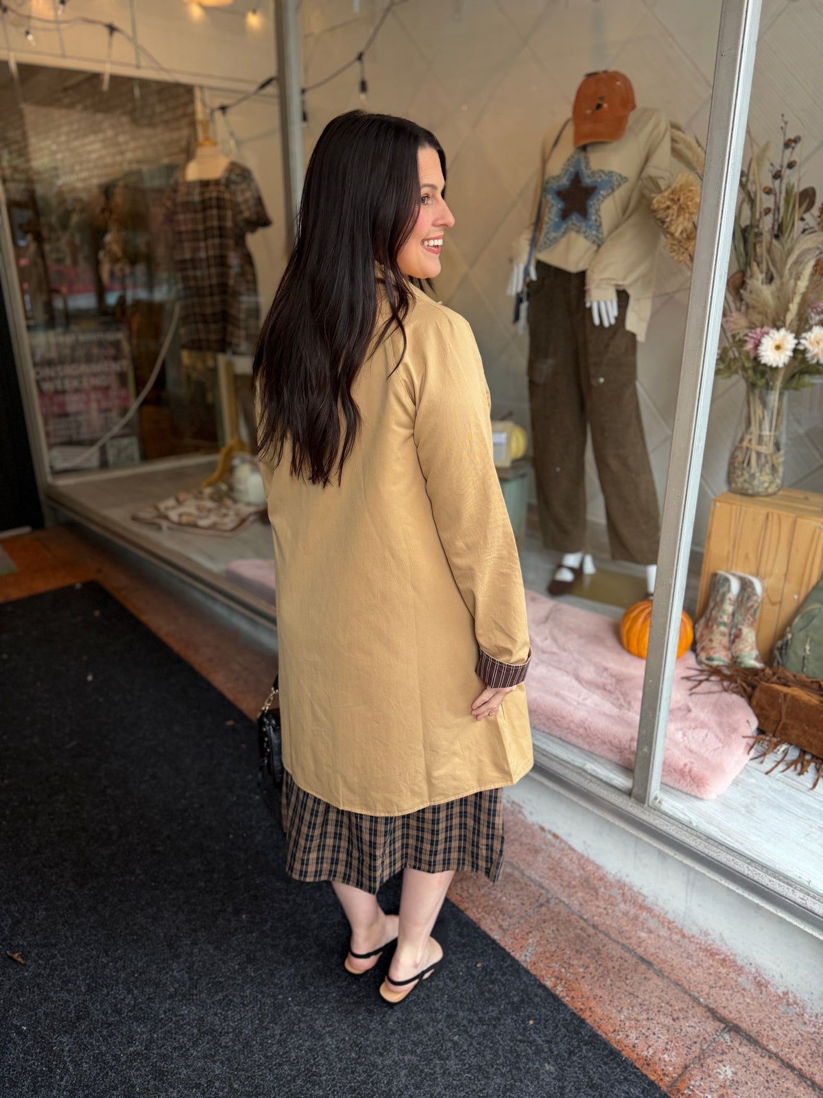 Femme Fatale Trench Coat