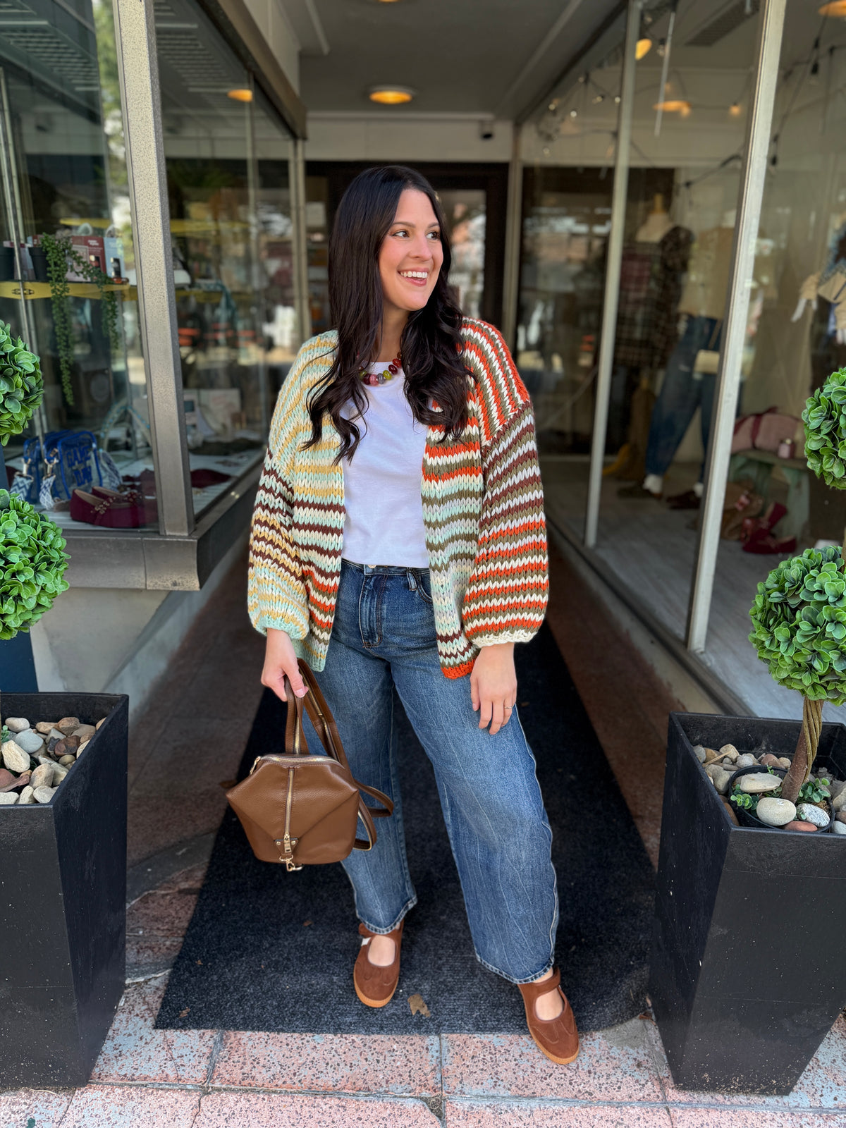 Comfy Dream Stripe Cardigan