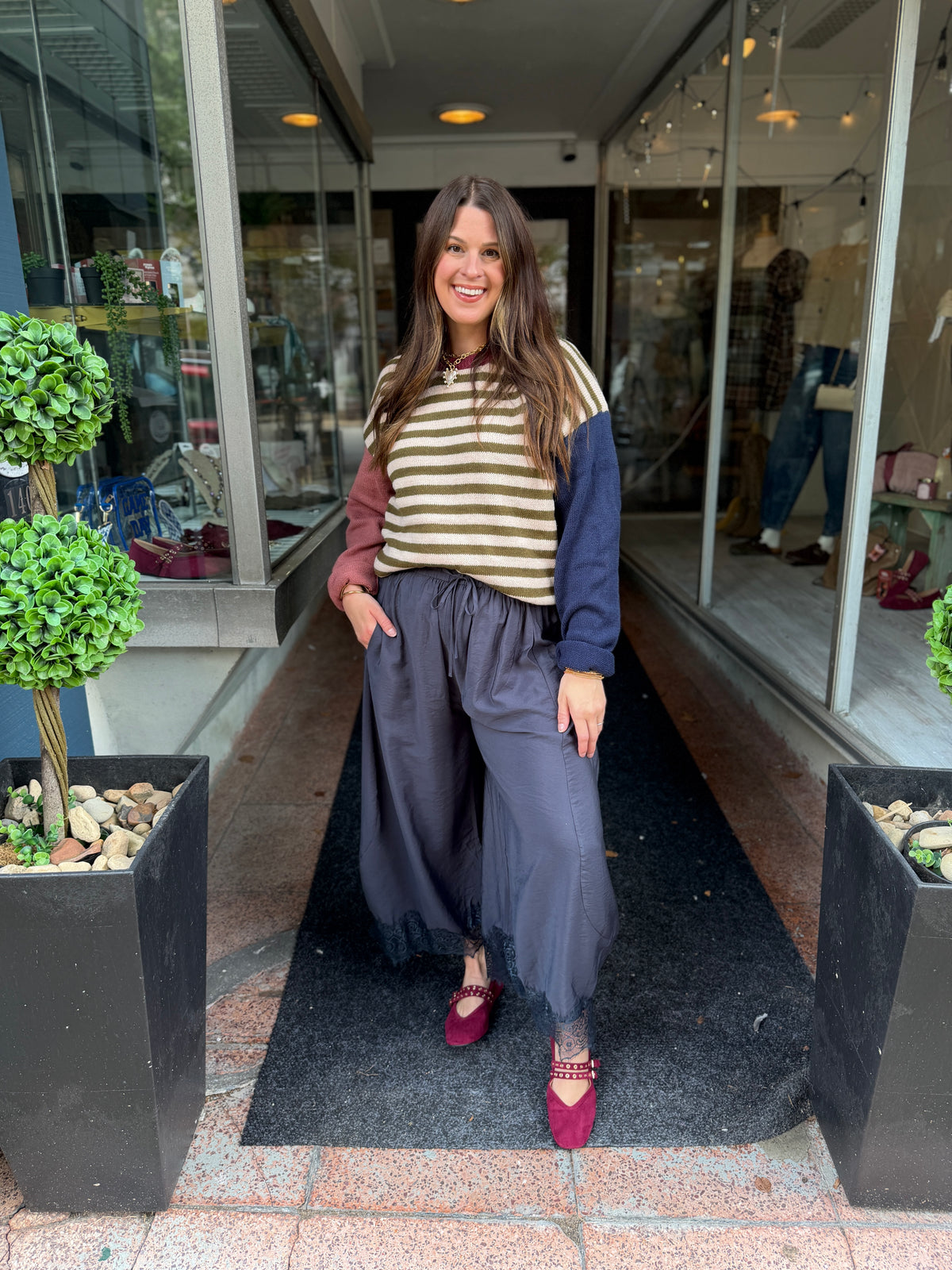 Same As Ever Stripe Sweater