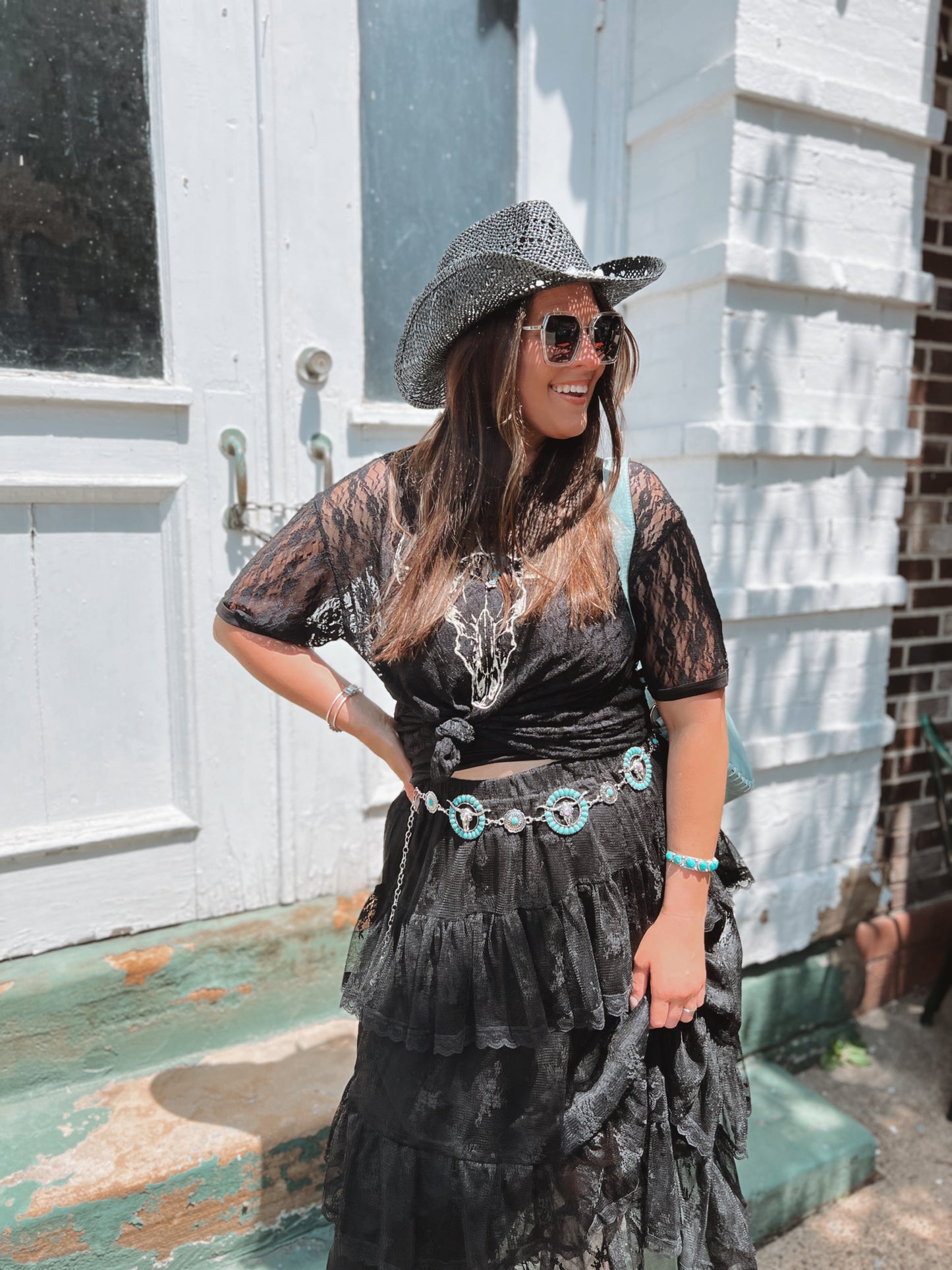 Nava Straw Western Hat