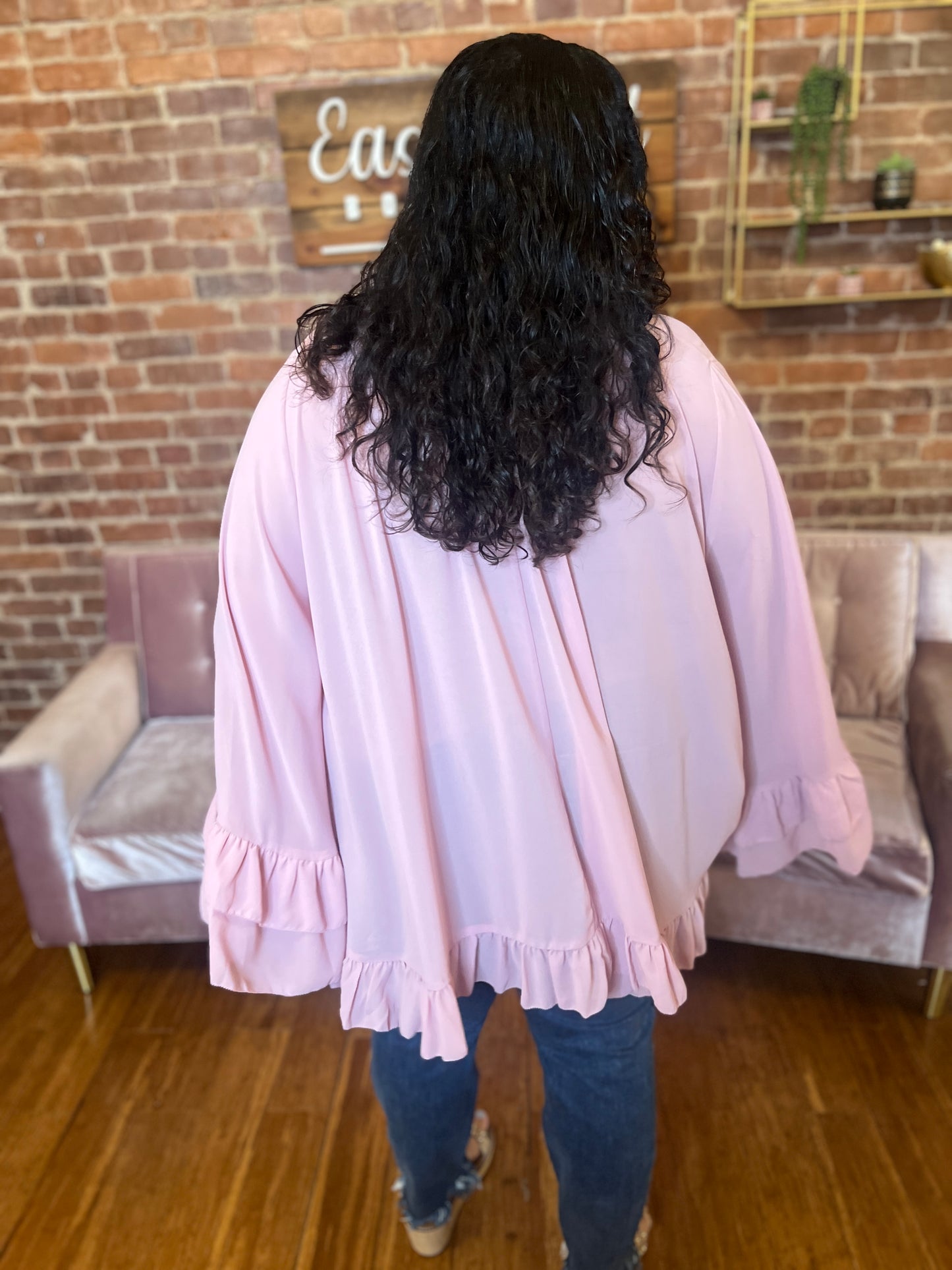 Pinky Promise Chiffon Blouse