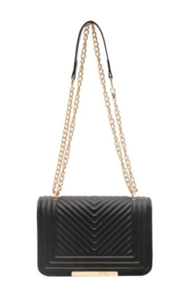 Chevron Crossbody Bag
