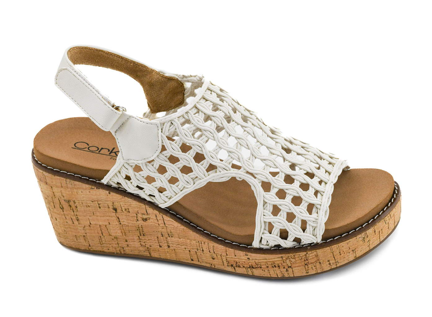 Corkys Woven Carley Wedges