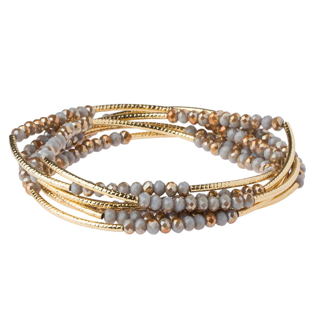 Silver Lining/Gold Scout Wrap