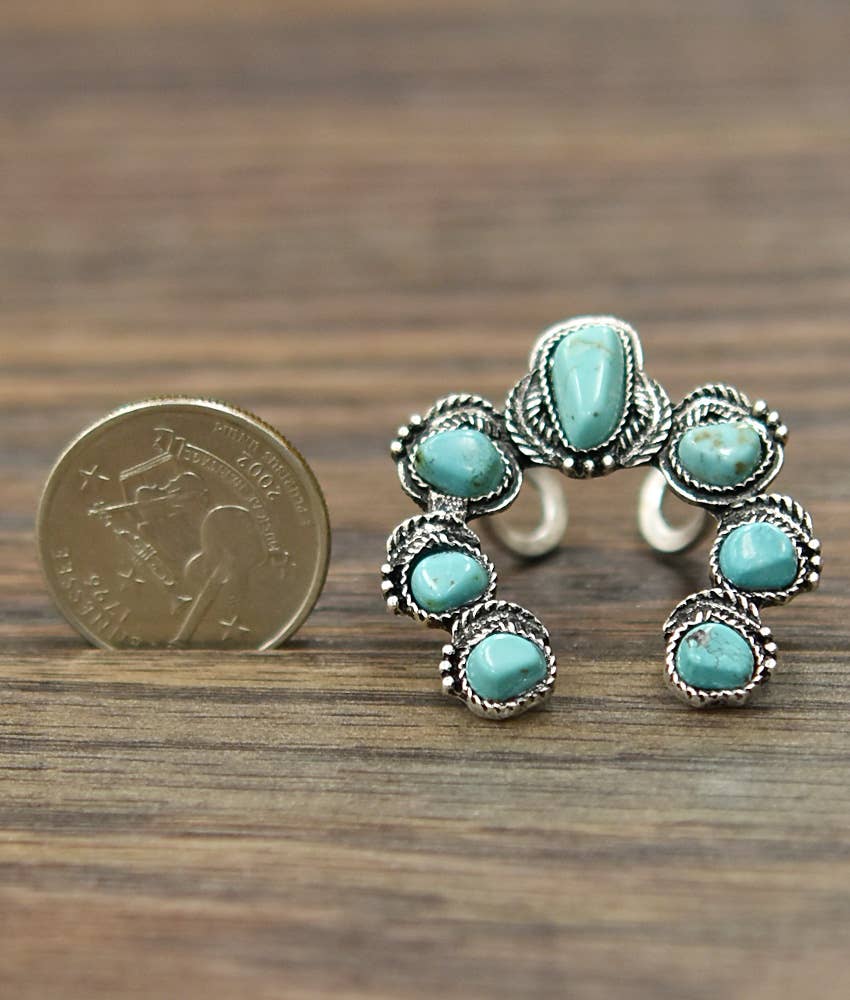 Horseshoe Turquoise Ring