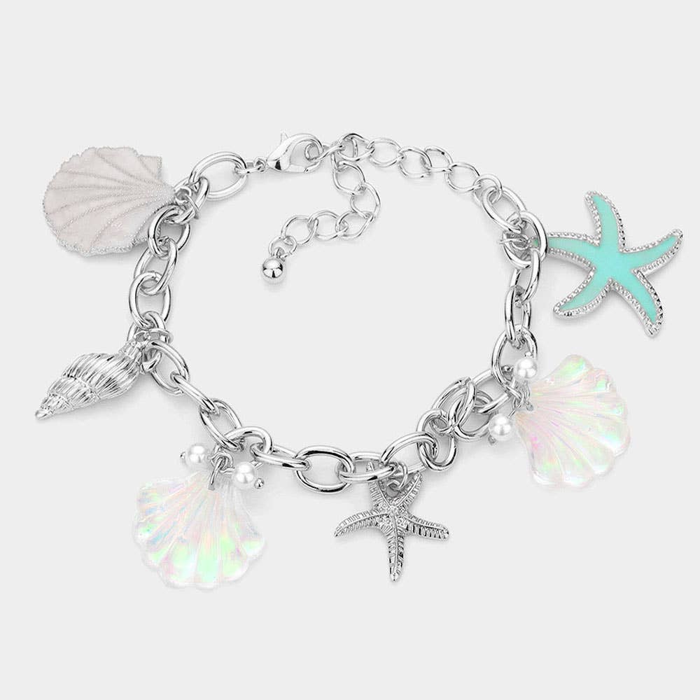 Shell Charm Bracelet