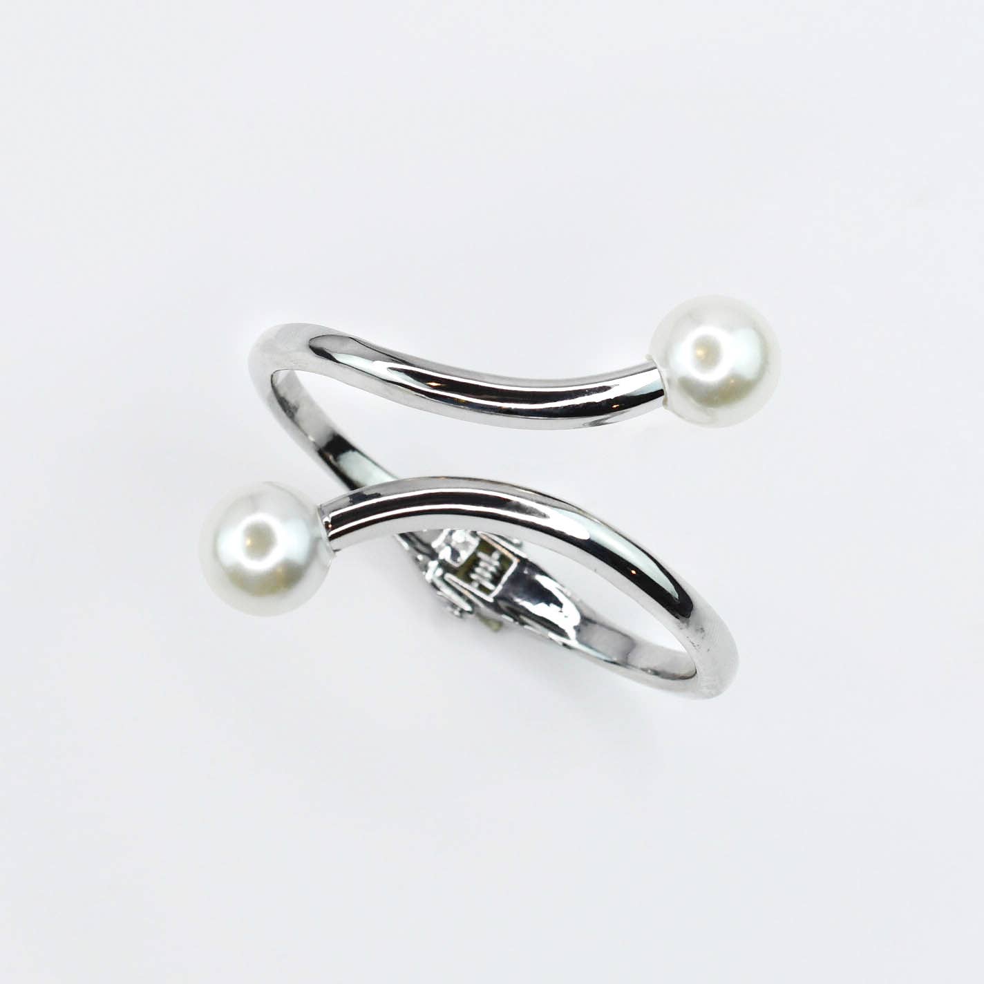 Kind of a Moment Double Pearl Bangle
