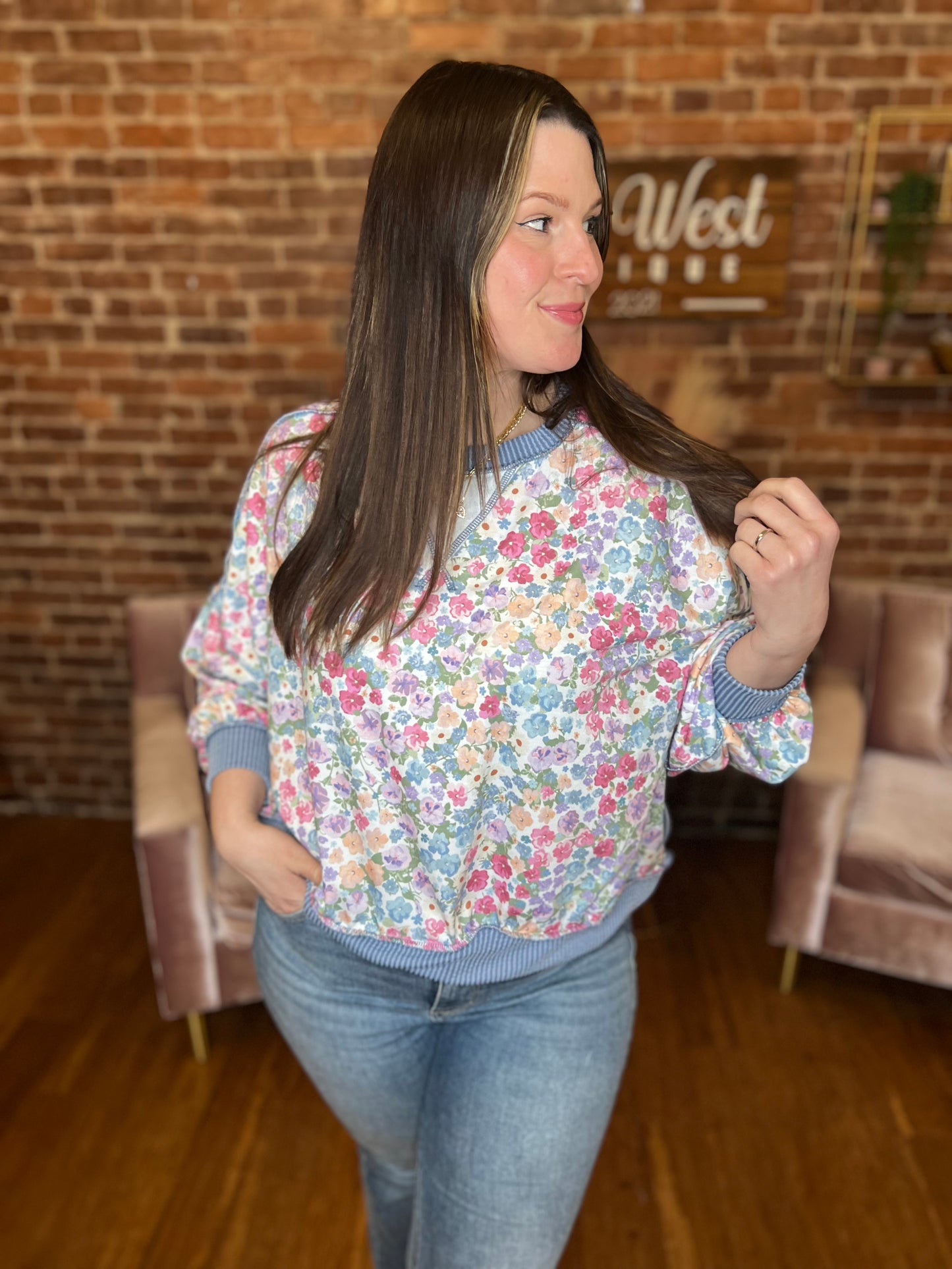 My Everything Floral Top