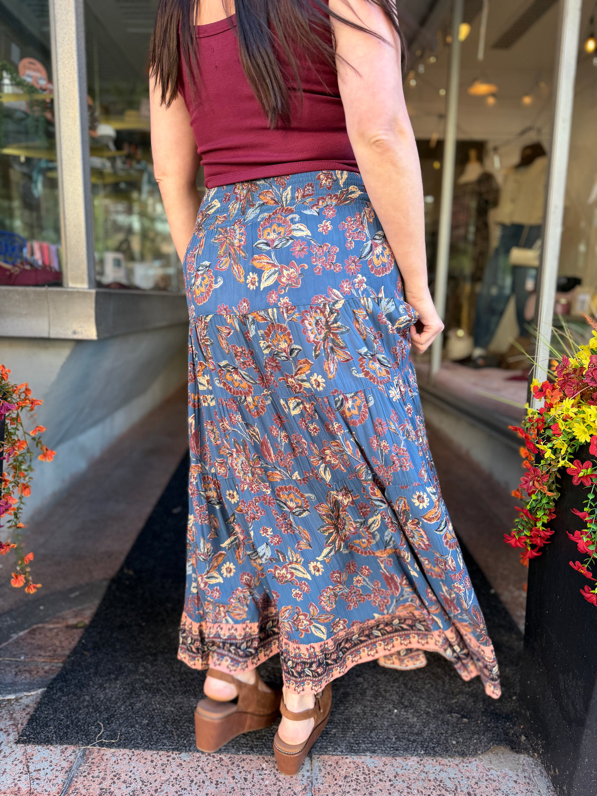 Visit Me Maxi Skirt
