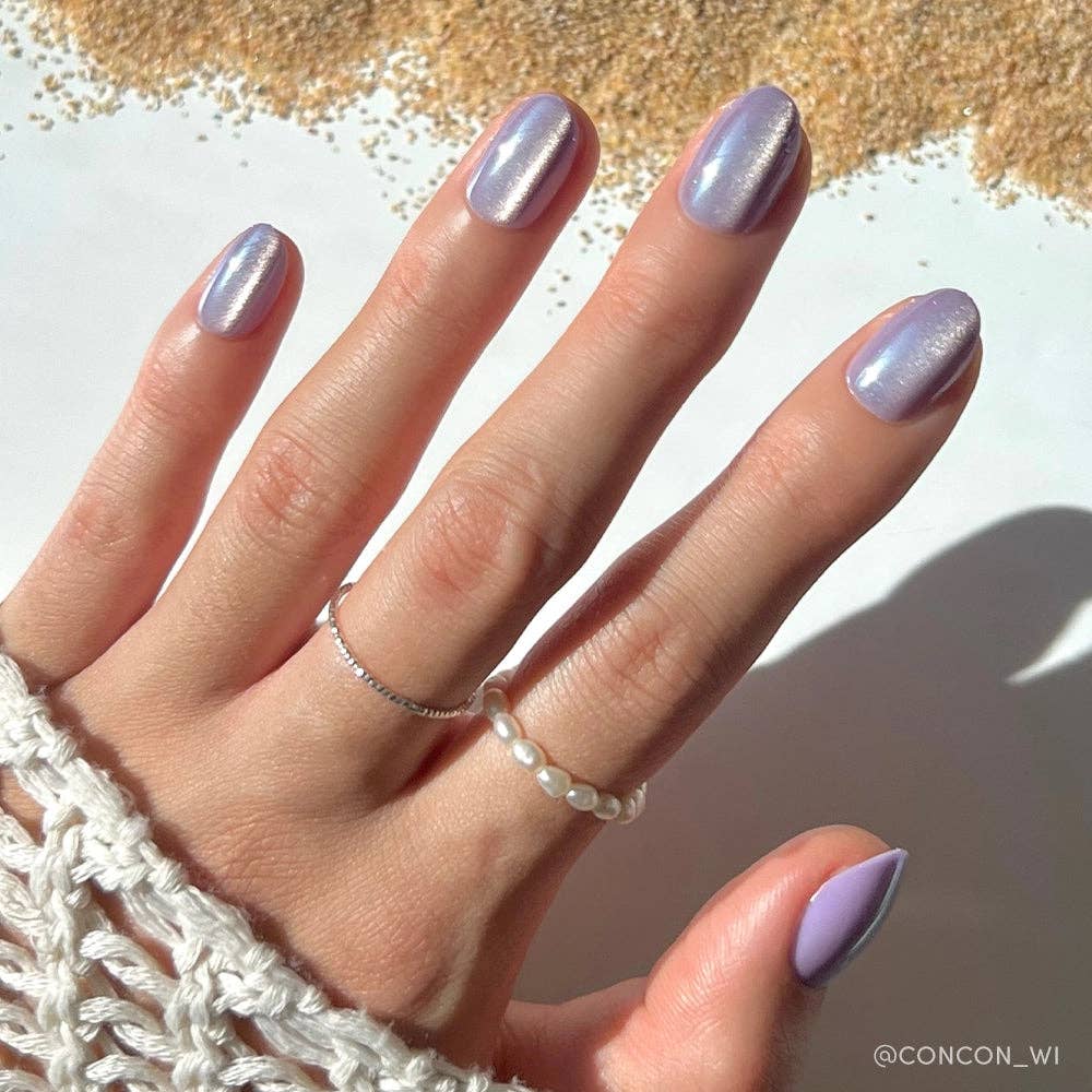 Mermaid's Tail Press-On Nails