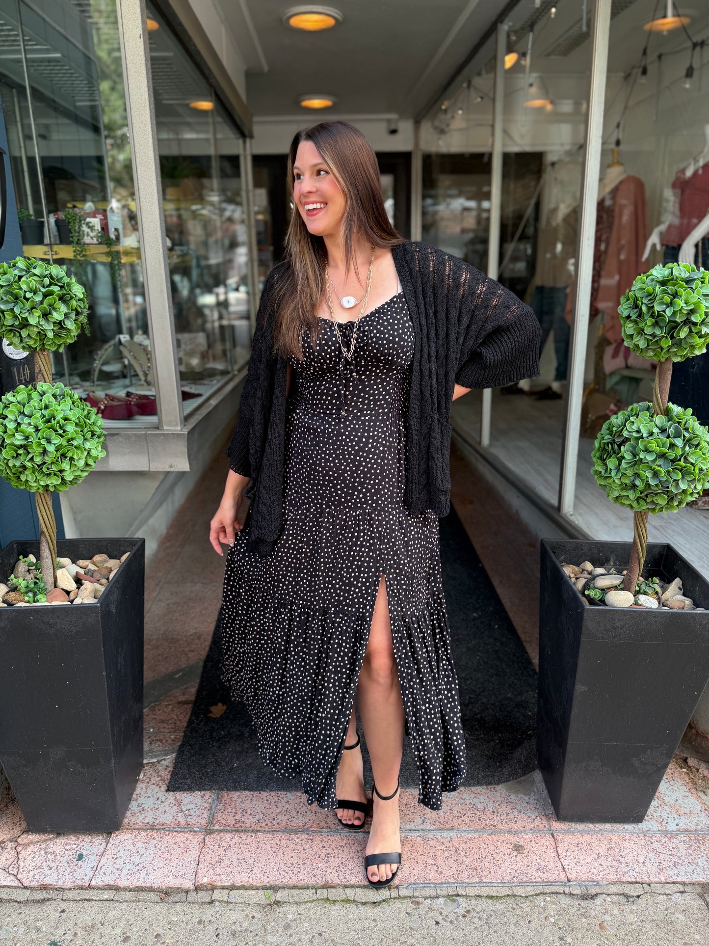 Pop Off Polka Dot Dress