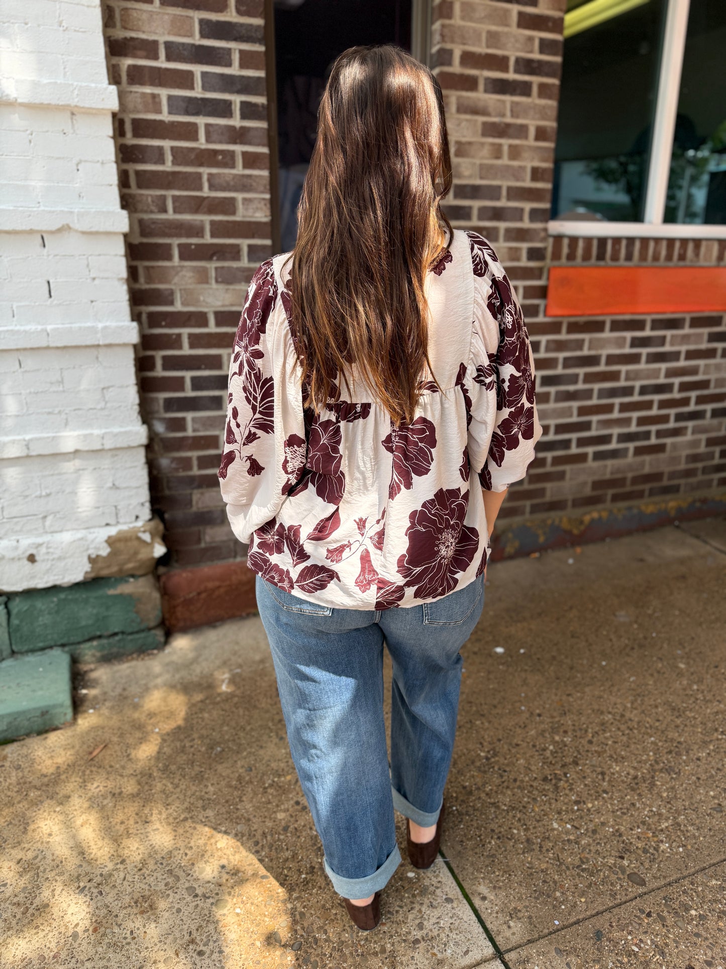 All For You Floral Blouse