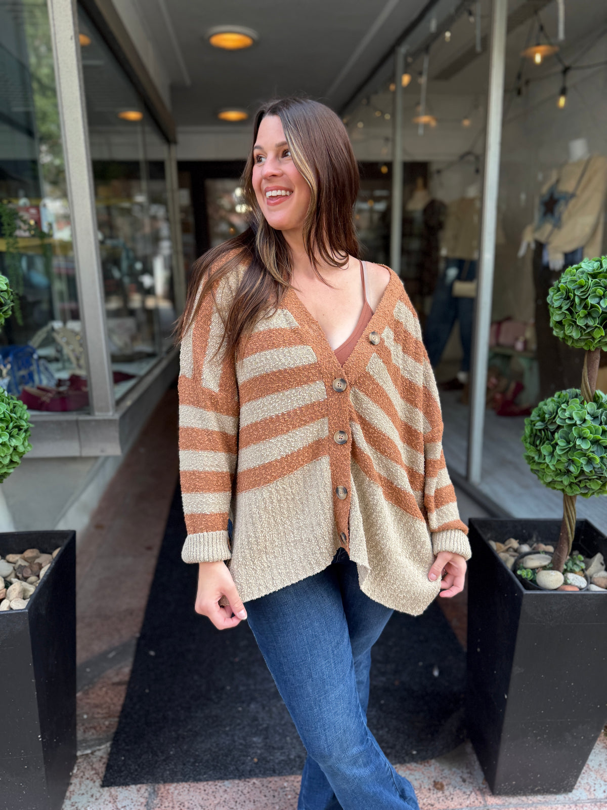 Pumpkin Spice Cardigan