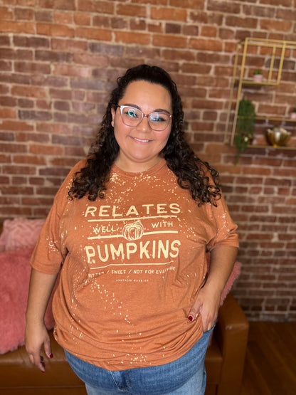 *Final Sale* Relates With Pumpkins Tee