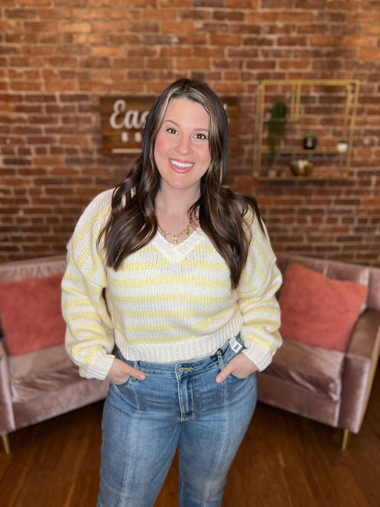 Sweetly Striped Sweater