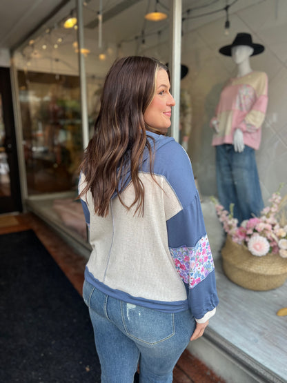 We're Alright Button Down Hoodie