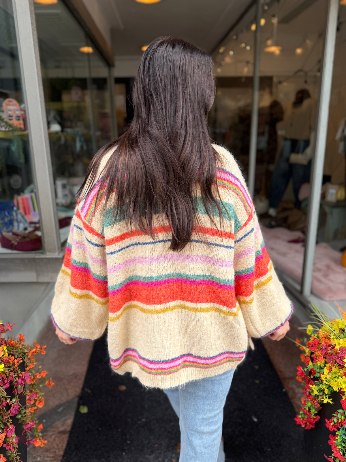 Sunset Carnival Cardigan