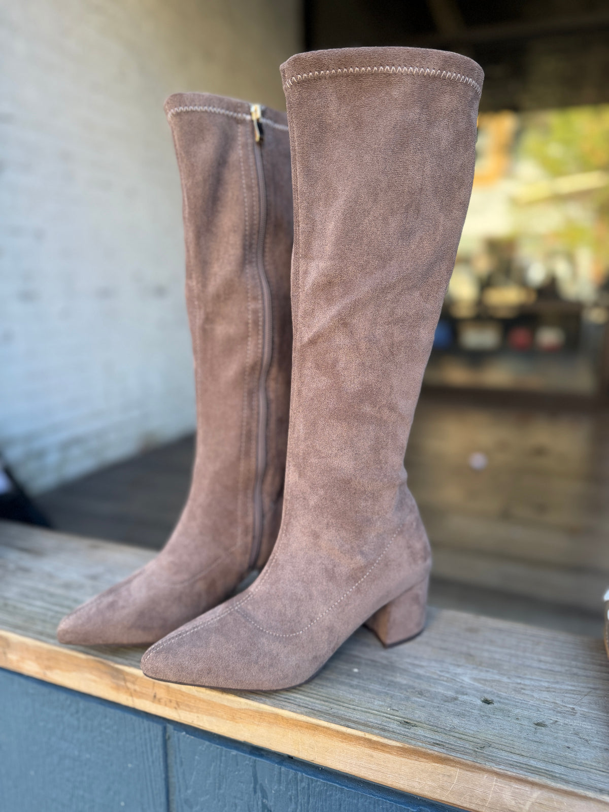 GC Riggs Knee-High Boot Taupe