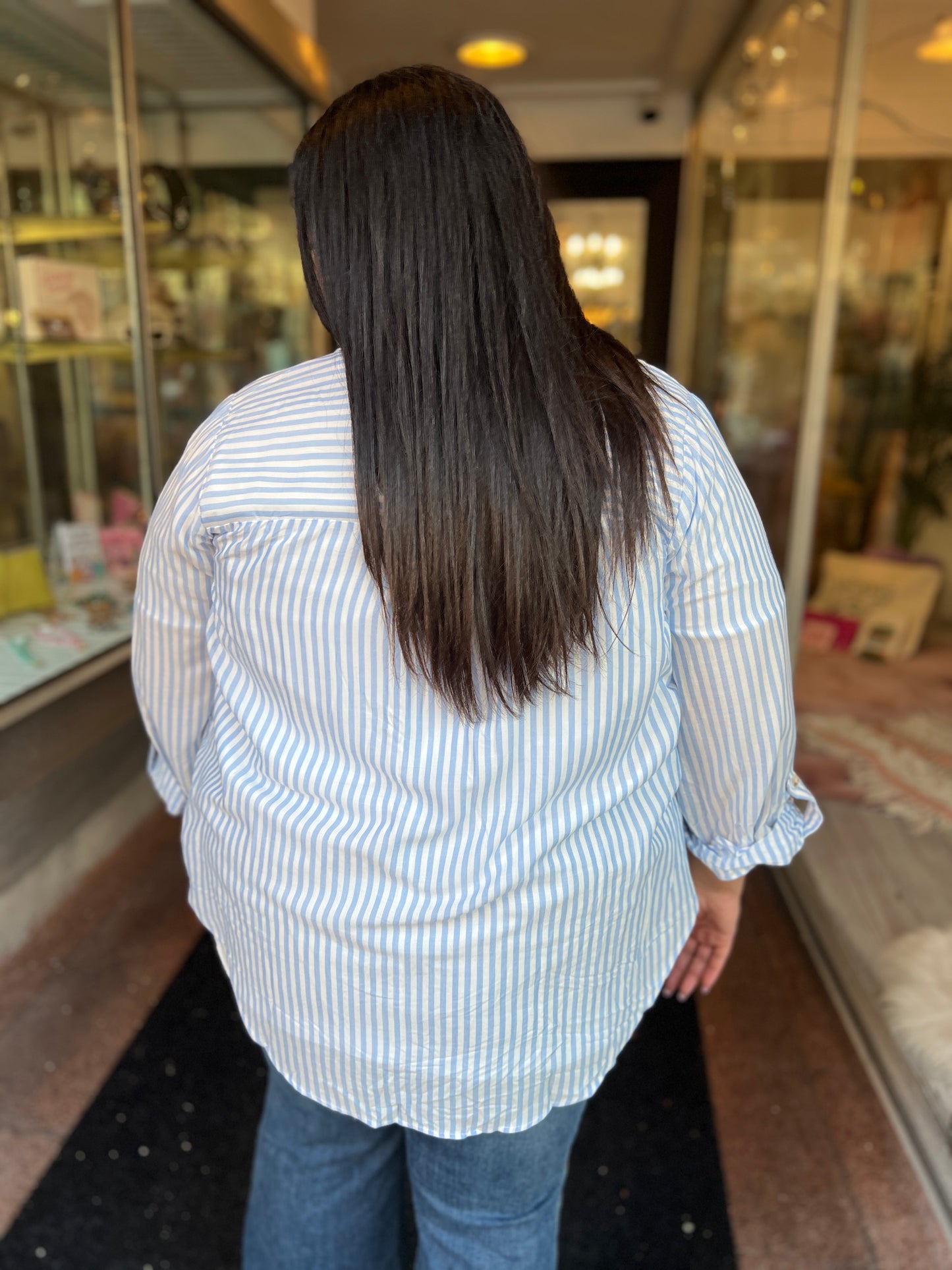 Hello Worker Button-Down