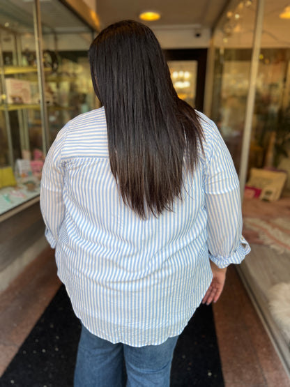 Hello Worker Button-Down