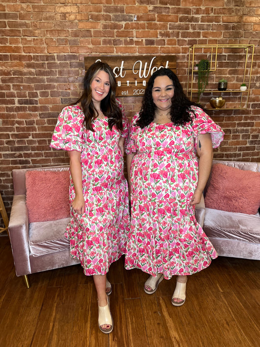 Just Us Midi Dress