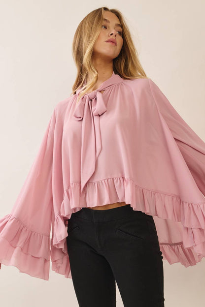 Pinky Promise Chiffon Blouse