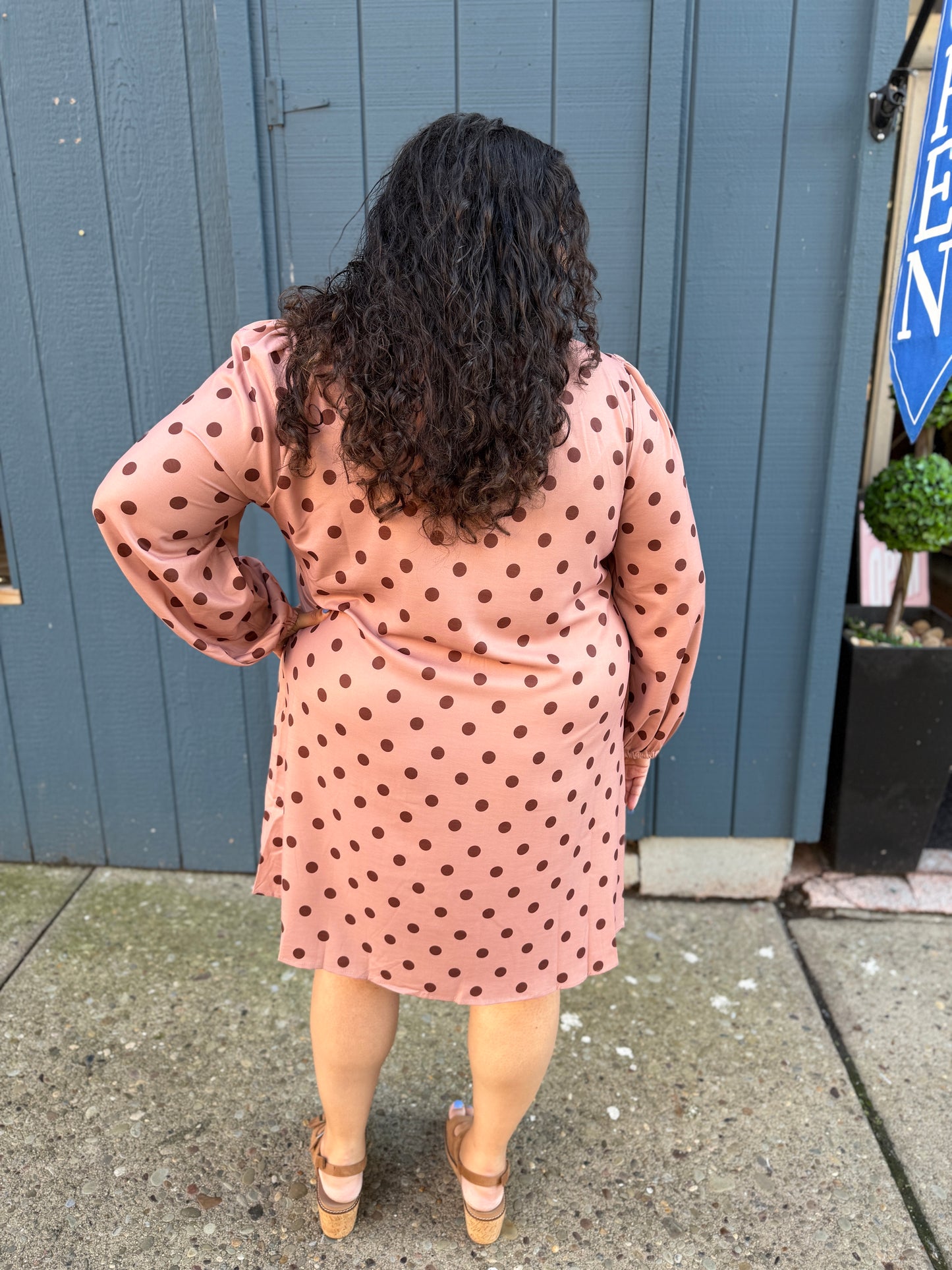 Feel Good Polka Dot Dress