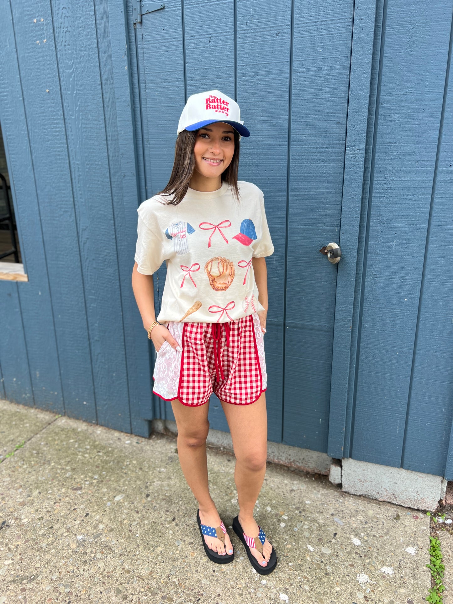 Hot Stuff Gingham Shorts