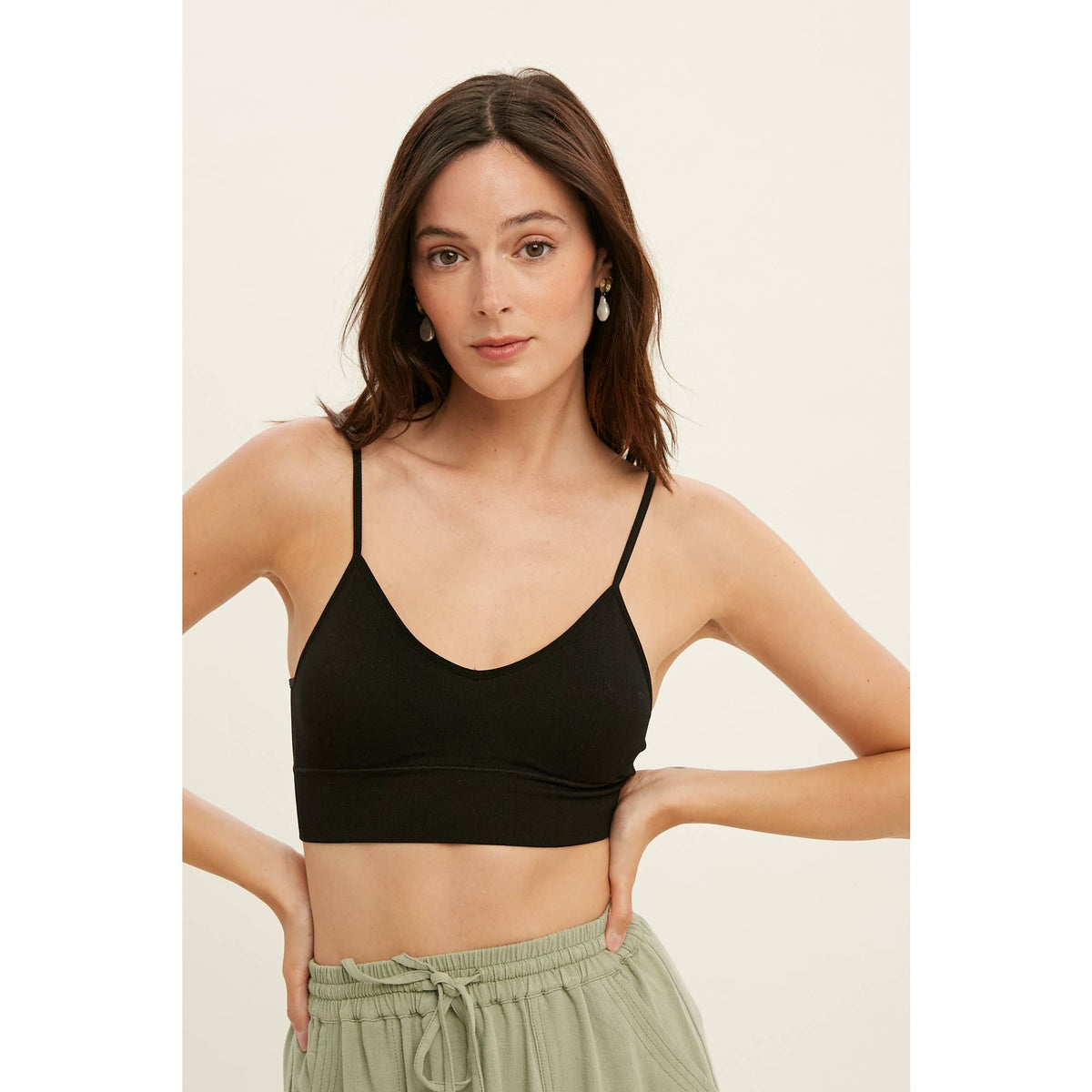 Careful Ribbed Bralette