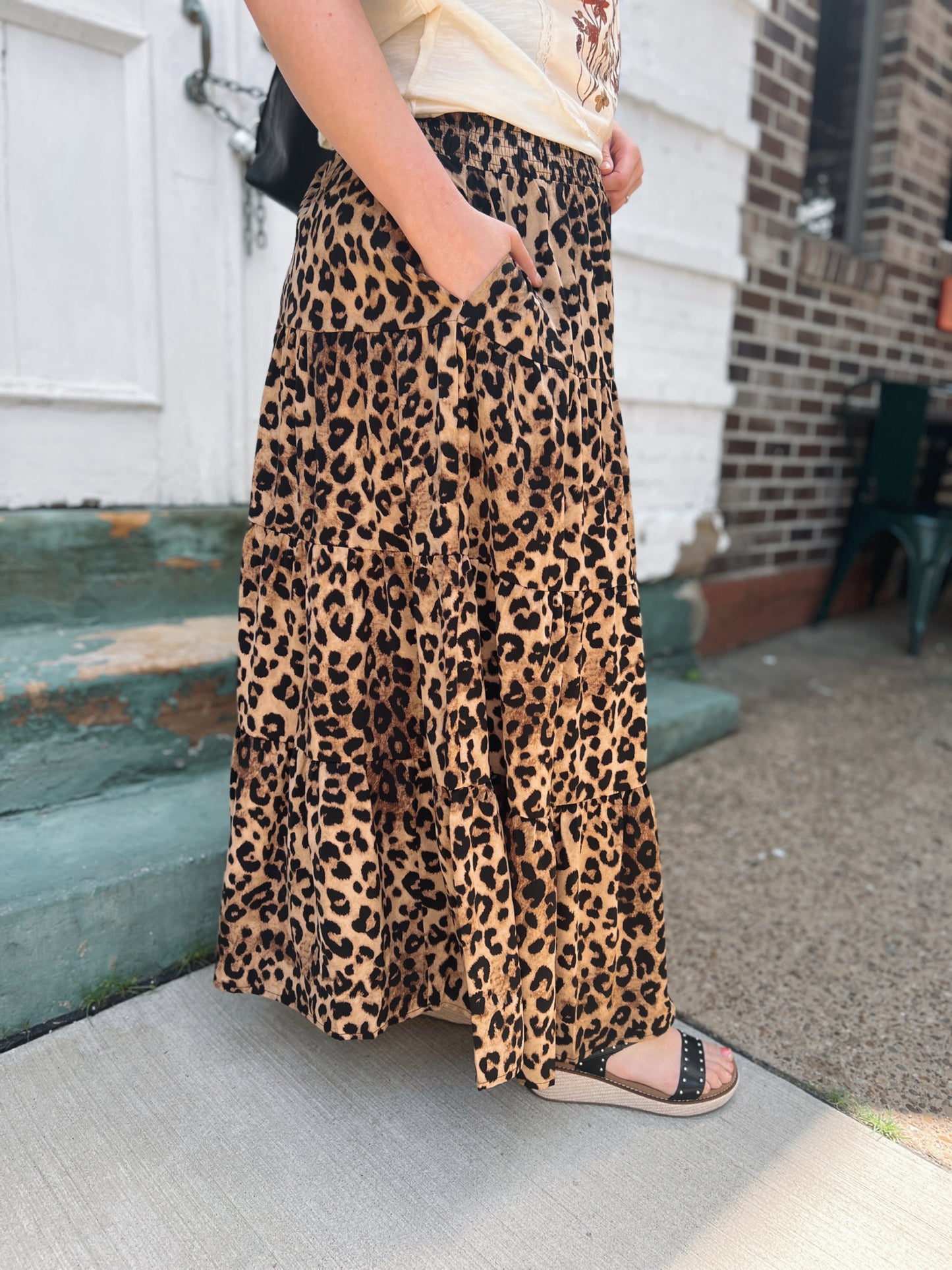 Get Wild Leopard Maxi Skirt