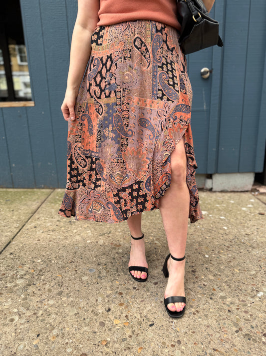 Rebel Rebel Midi Skirt