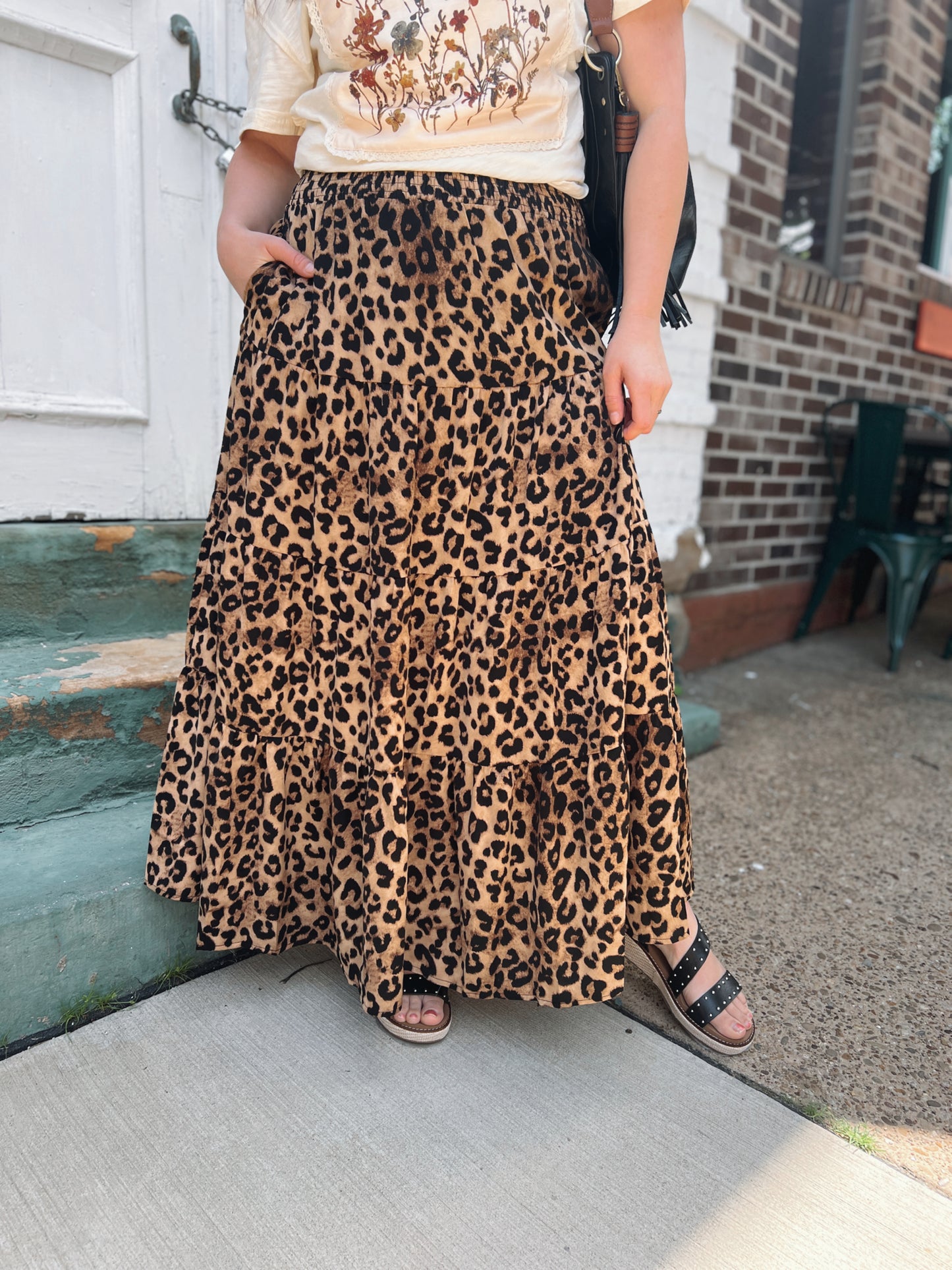 Get Wild Leopard Maxi Skirt