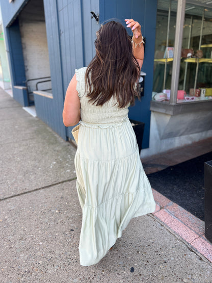 Light Breeze Midi Dress