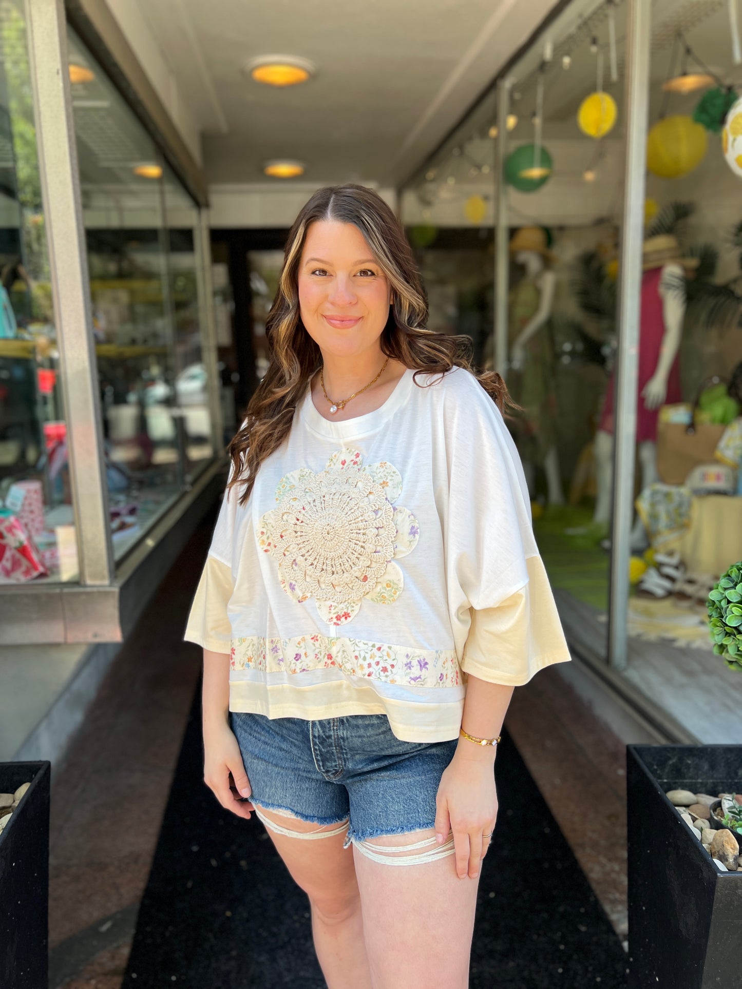 Little Things Lace Tee