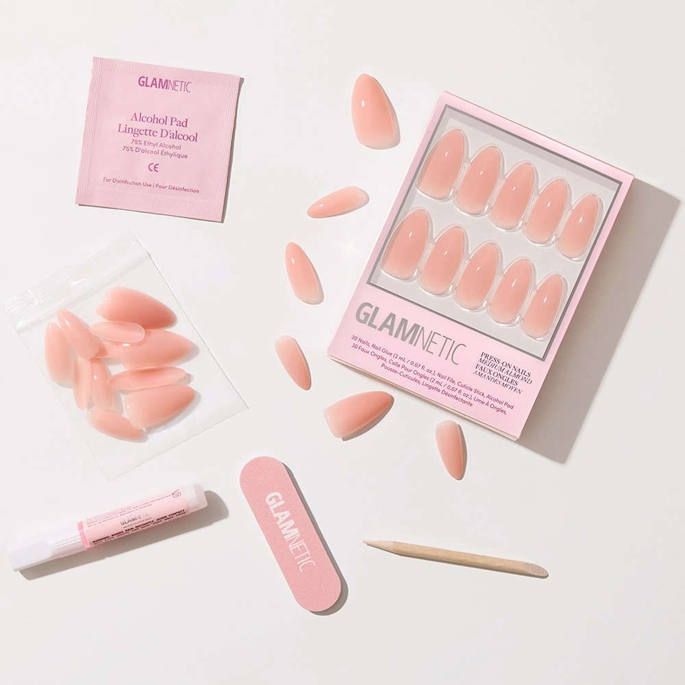 Sheer Pink Press-On Nail Set