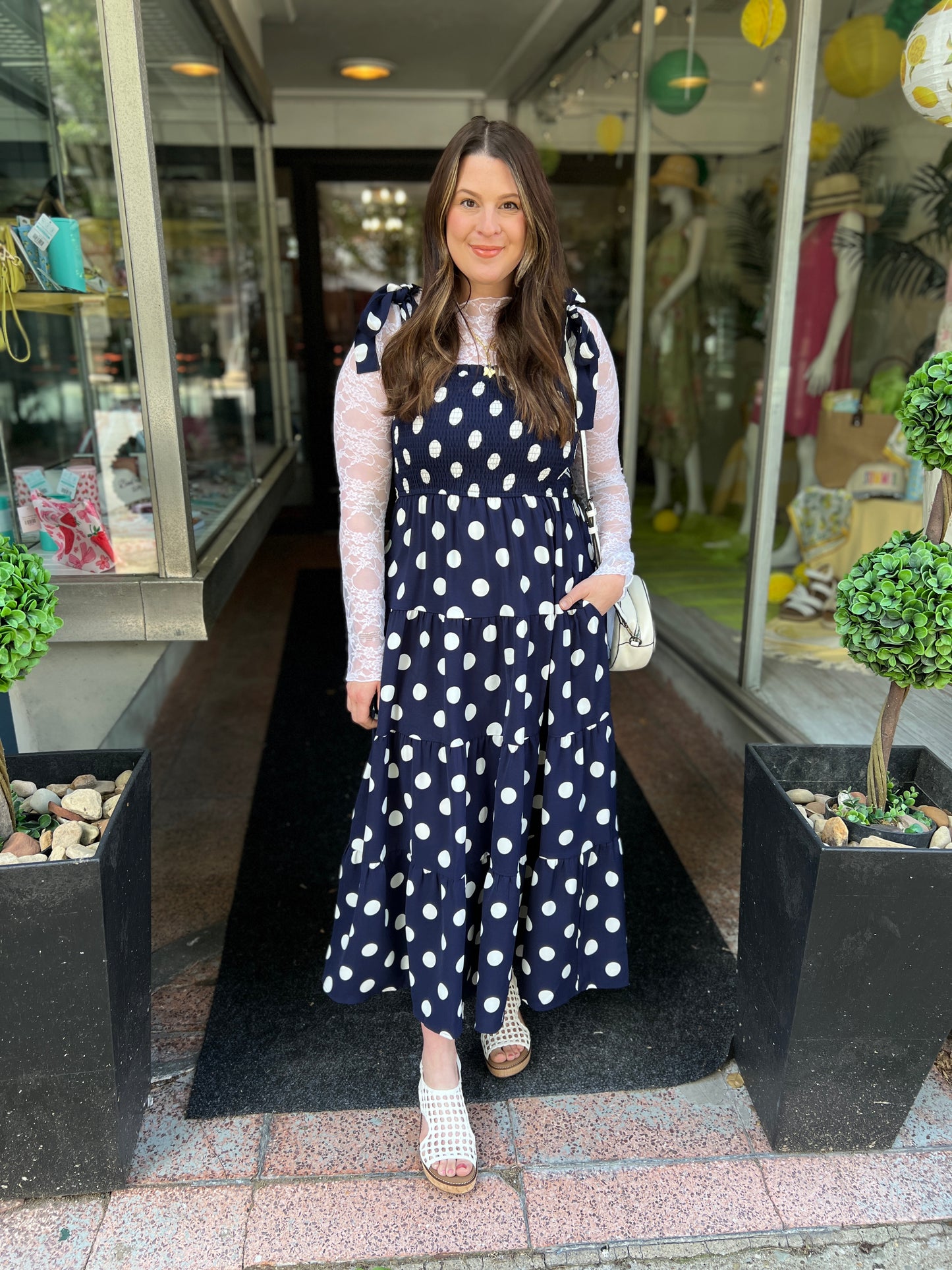She's So Classic Polka Dot Dress