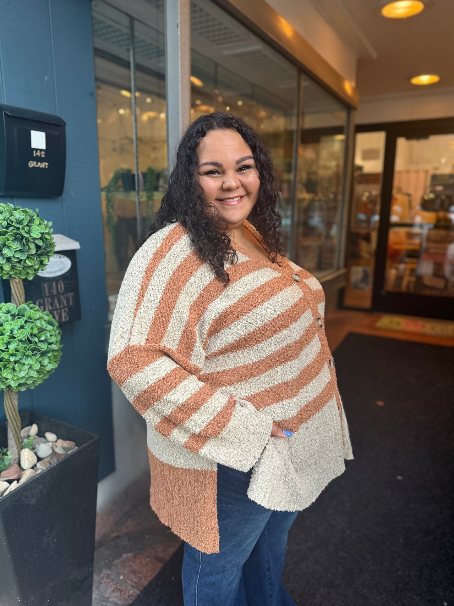 Pumpkin Spice Cardigan