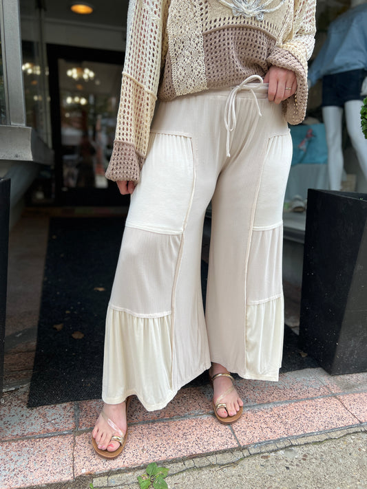 New Era Wide Leg Pants