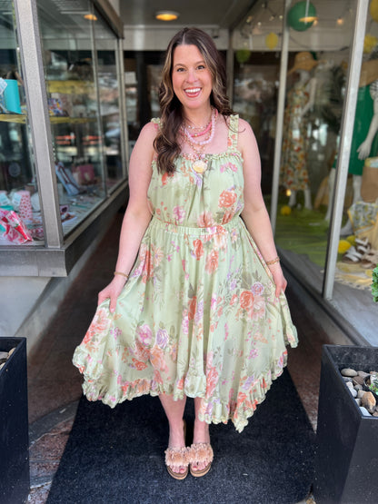 Miss You All The Time Floral Skirt