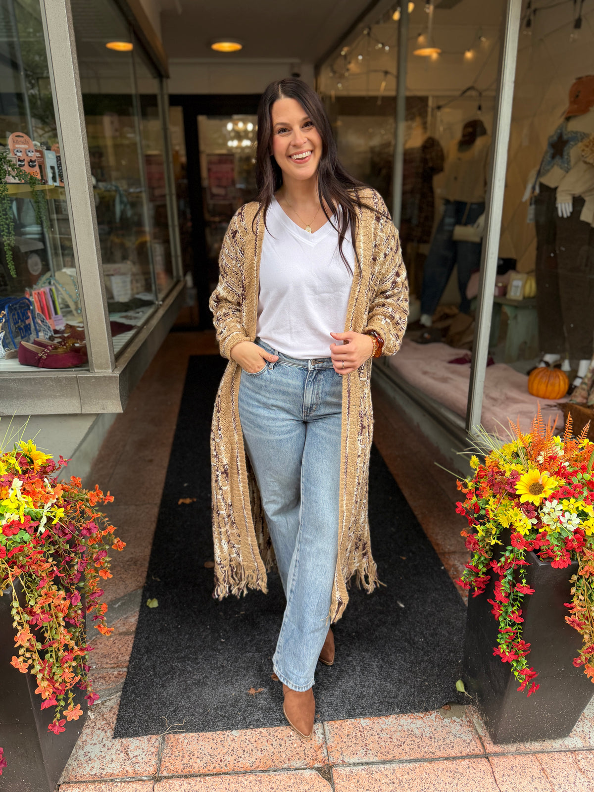 Subtle Shine Knit Cardigan