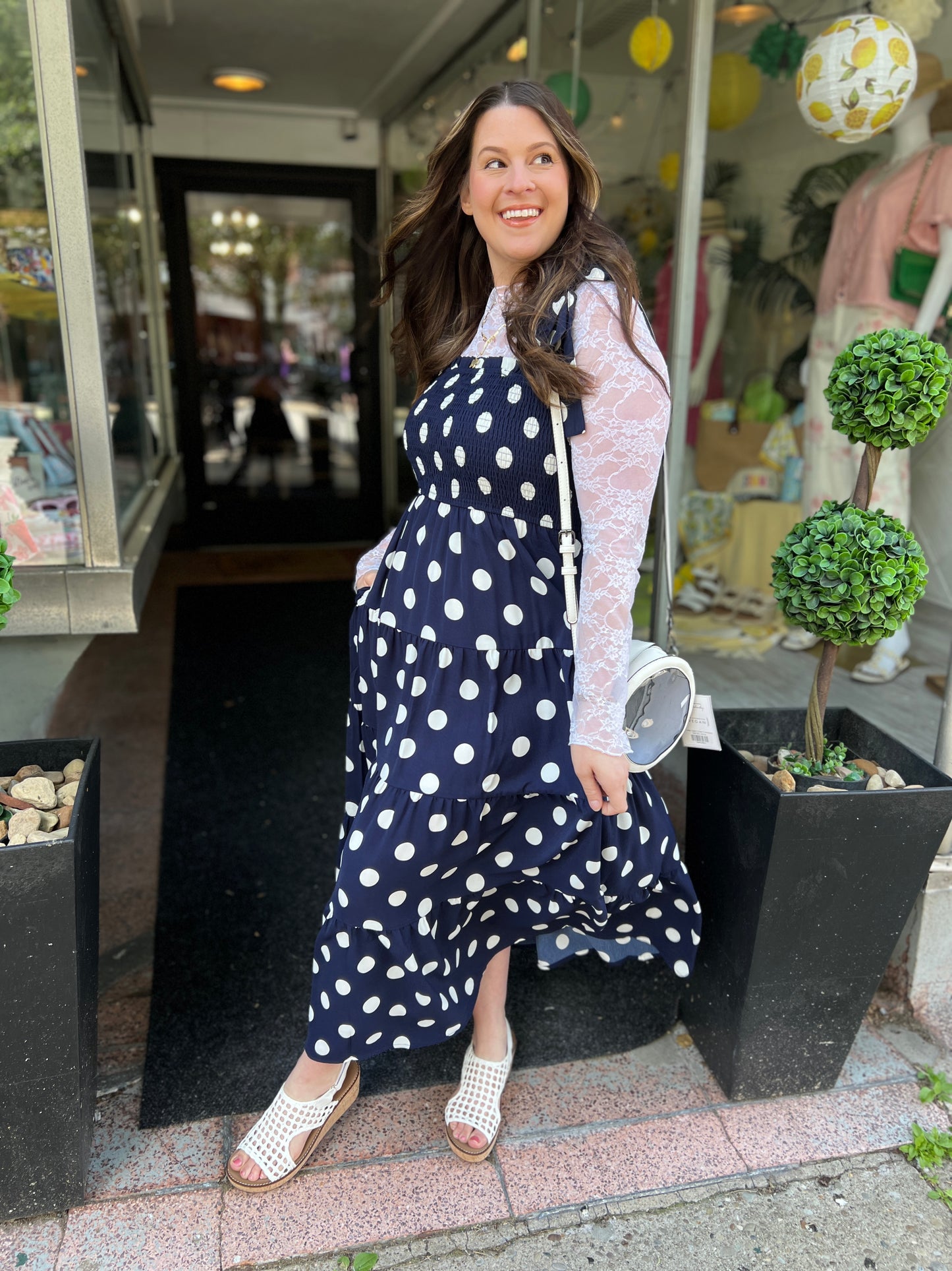 She's So Classic Polka Dot Dress