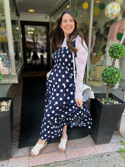 She's So Classic Polka Dot Dress